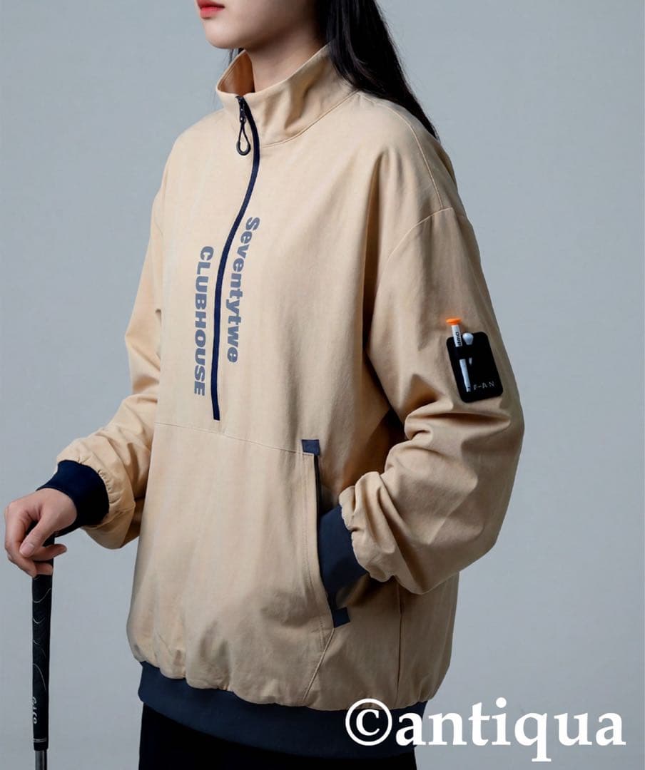 新品⭐️【STCH】ハーフジッププルオーバー