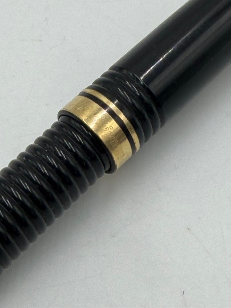 PLATINUM プラチナ万年筆 ♯3776 ギャザード 14K 585 中字