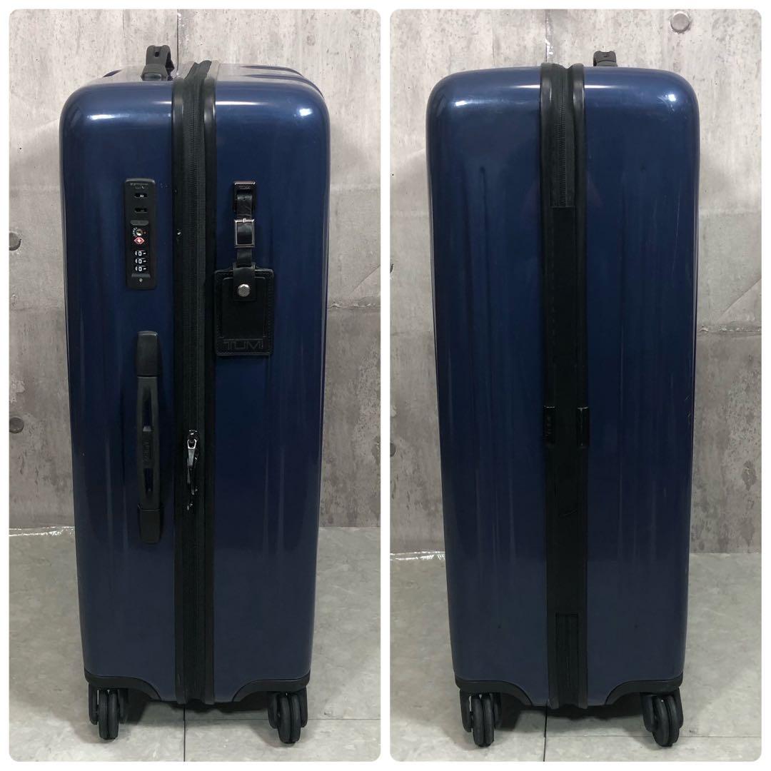 TUMI　V3　スーツケース　大容量　約80L　TSAロック　4輪　ブルー