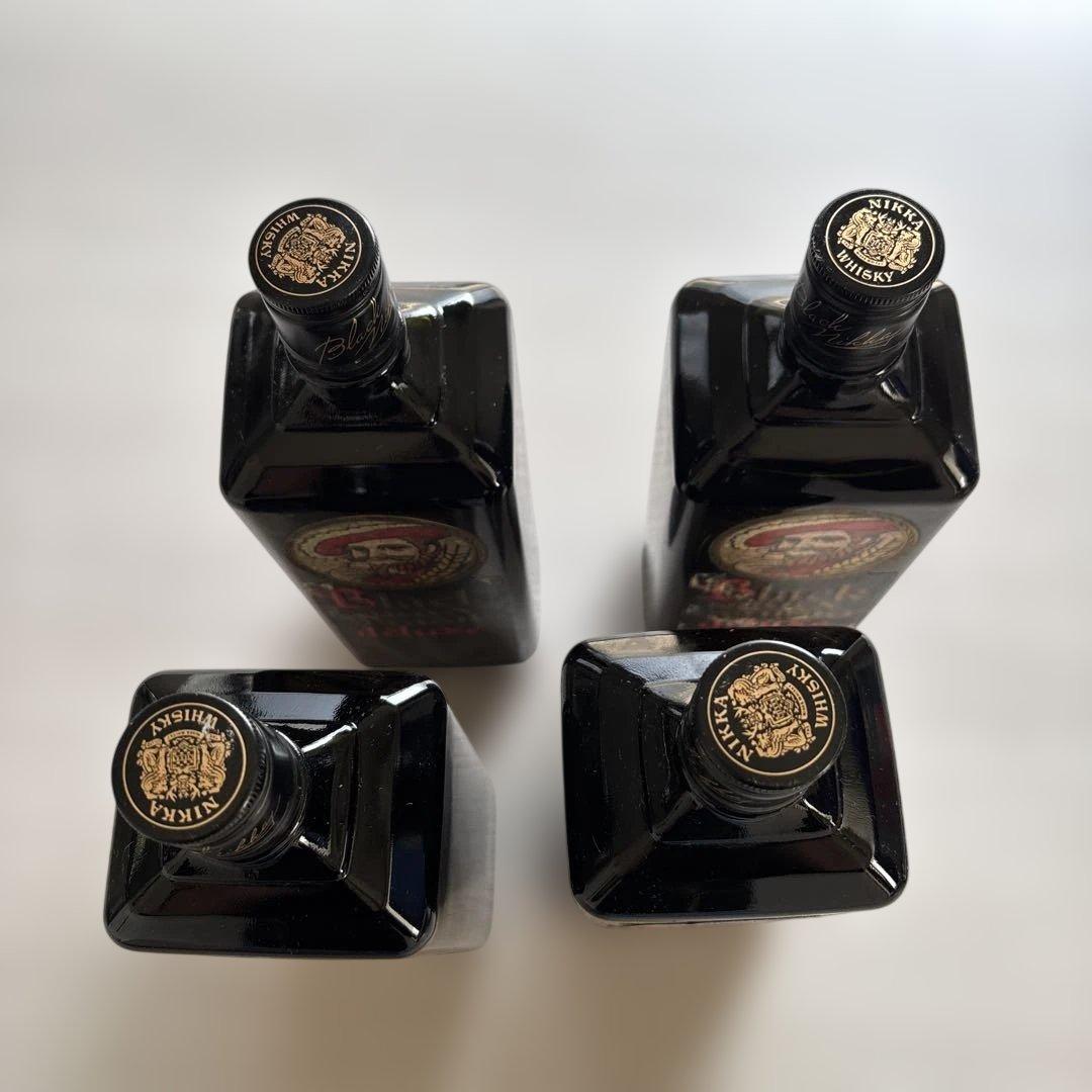古酒ブラックニッカ NIKKA WHISKY deluxe 4本セット❗️