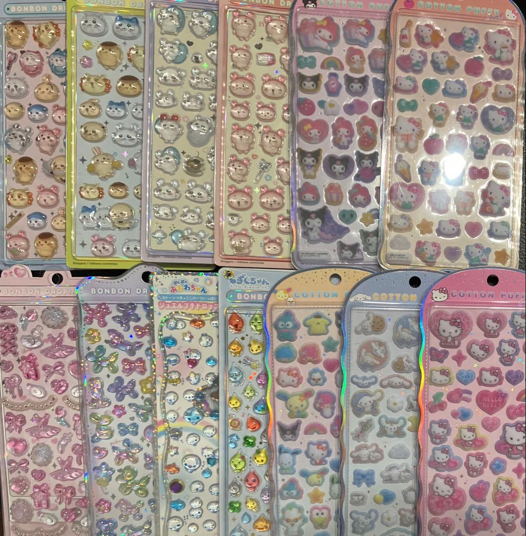 お値段交渉多少有!【83点セット】たまごっちなど シールまとめ売り バラ売り不可