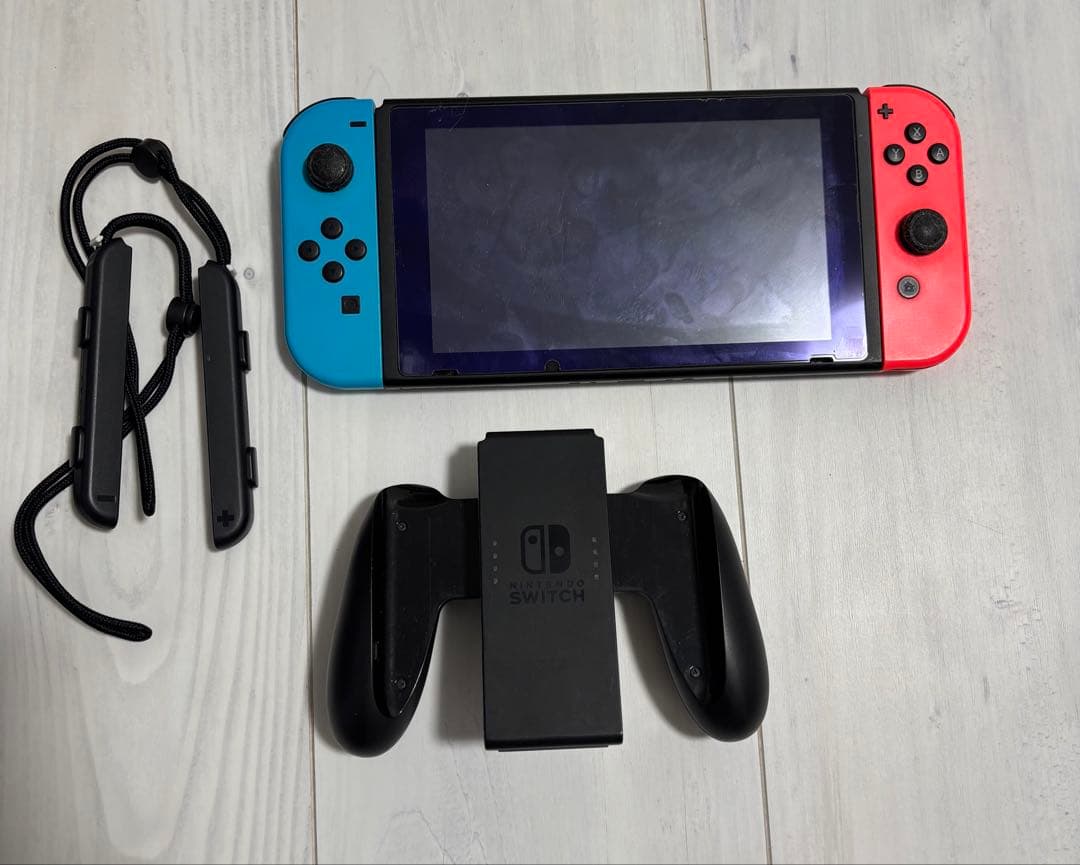 【ジャンク】Nintendo Switch ネオンブルー/ネオンレッド 本体