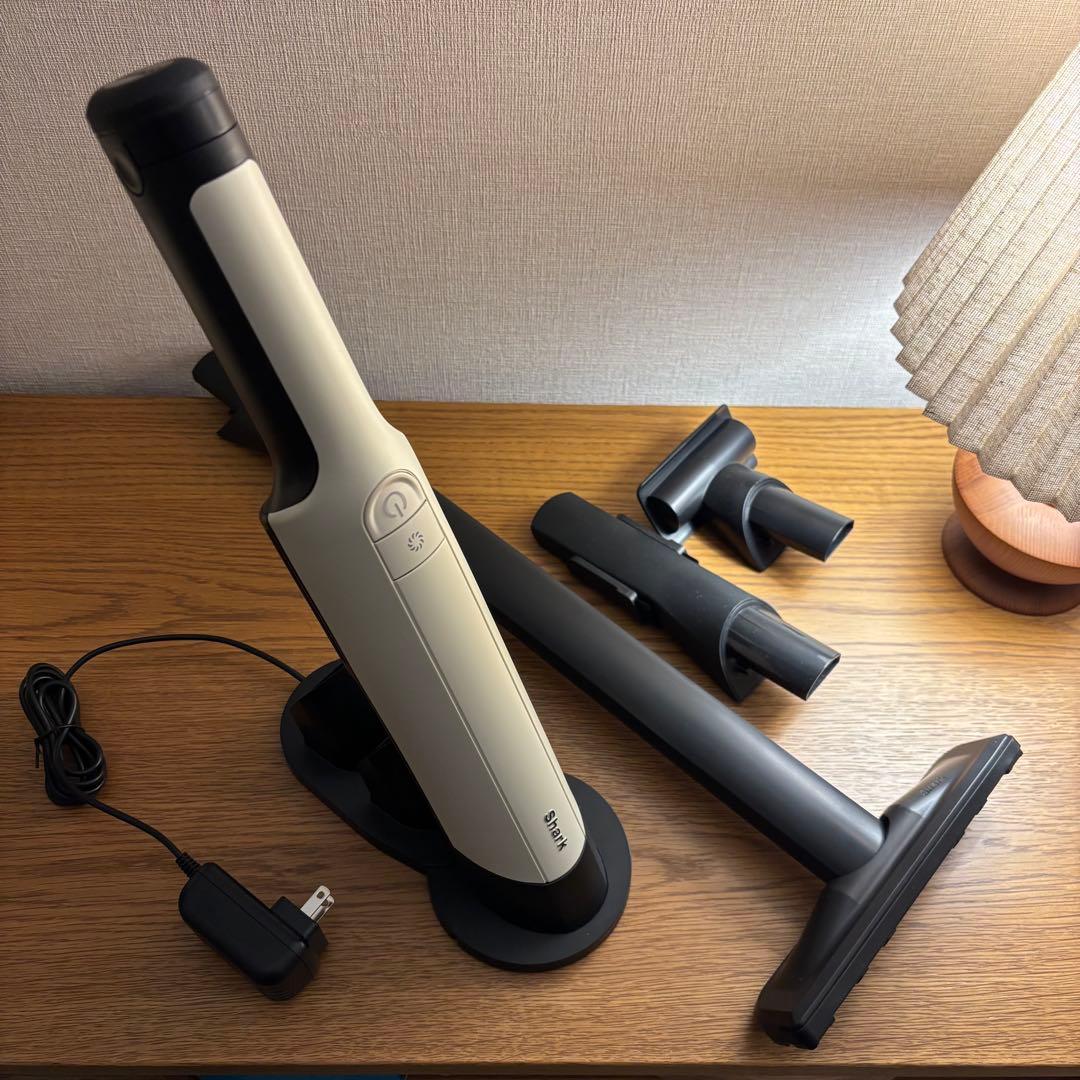 Shark 掃除機 ハンディクリーナー WV321JWH EVOPOWER EX