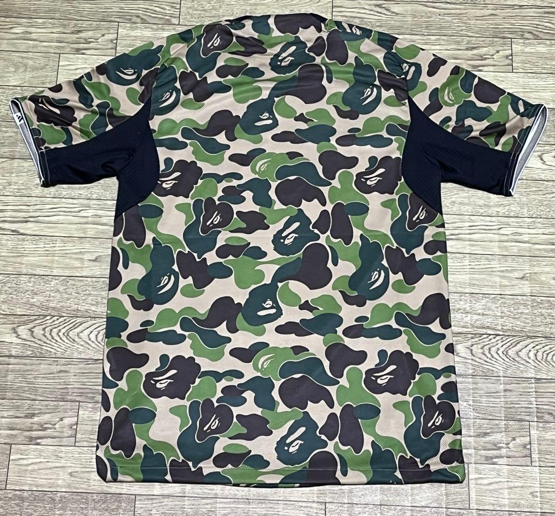トップス adidas x A BATHING APE BAPE FB Jersey L