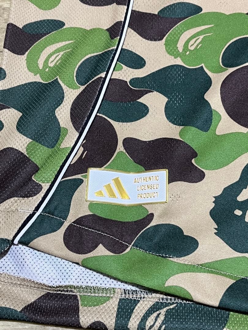 トップス adidas x A BATHING APE BAPE FB Jersey L