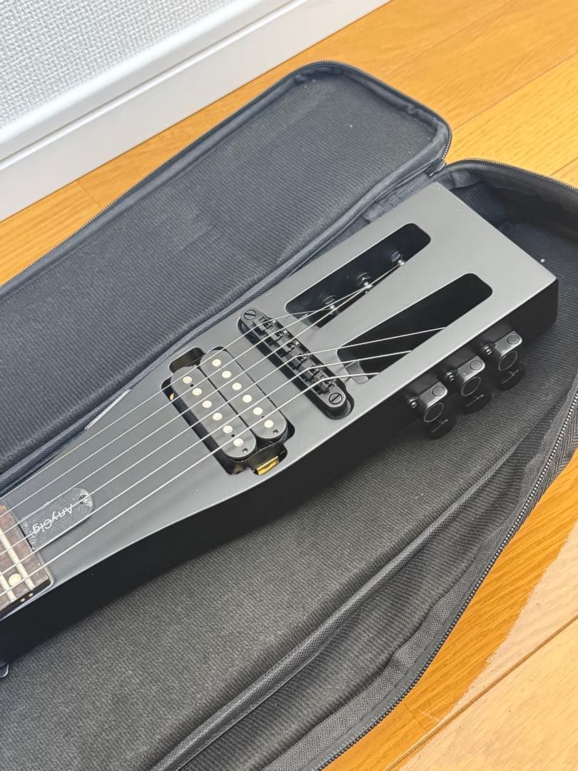 トラベルギター Anygig風 ヘッドレス VOXアンプ等セット