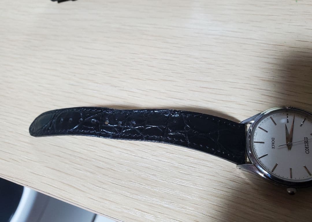 SEIKO SACM171 メンズ クオーツ 稼働 純正バンド交換済