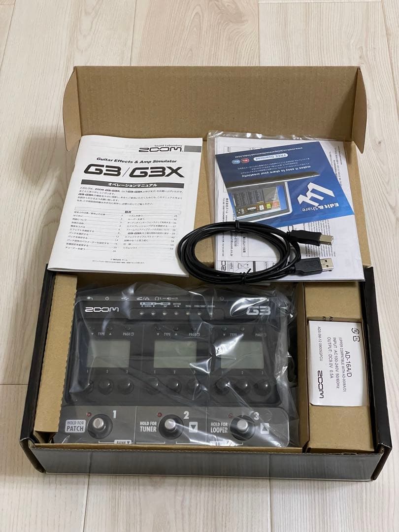 ZOOM G3 Ver.2.0 ギターエフェクター