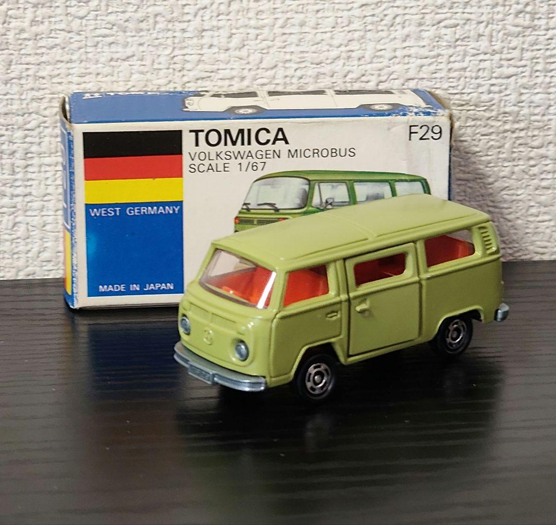 TOMICA　トミカ　フォルクスワーゲン　マイクロバス　緑色　箱付き