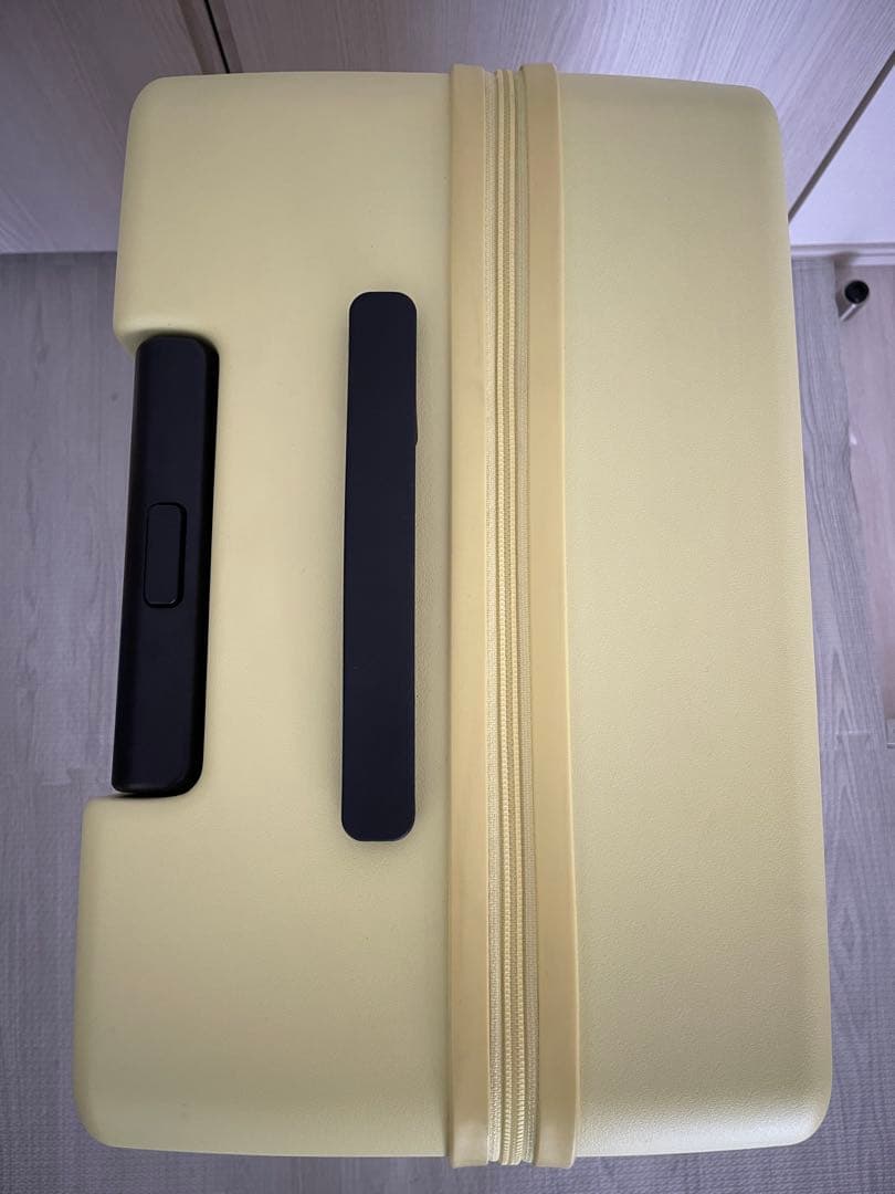 【1度のみ使用】ACE キャリーケース レモンイエロー　63L