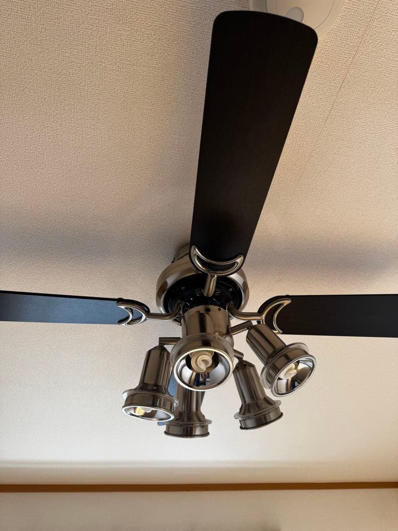 シーリングファンライト 5灯
