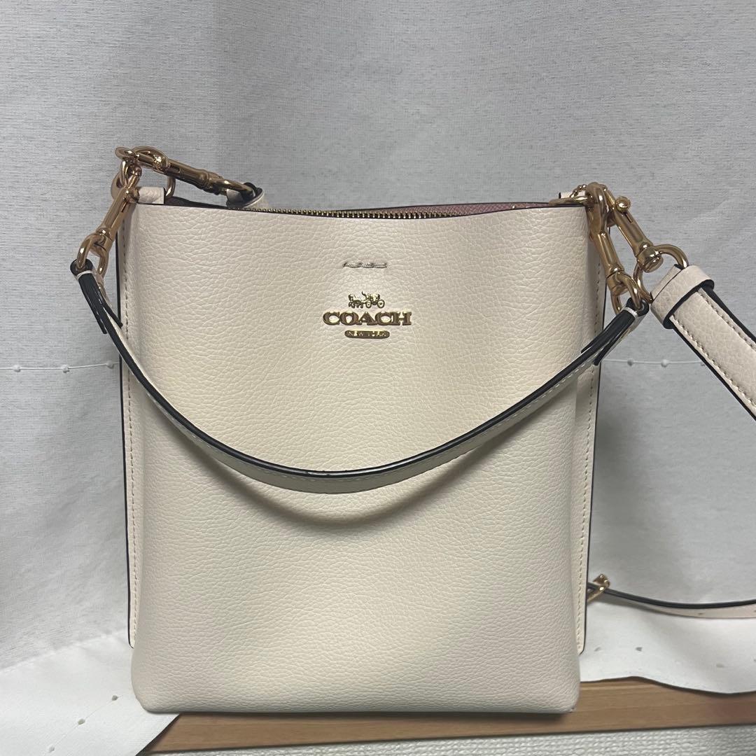 【美品】COACH コーチ モリーバケットバッグ22 CA177 2way