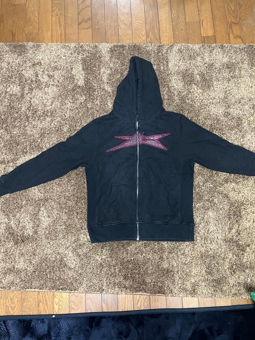 carpet company スタッズパーカー　M