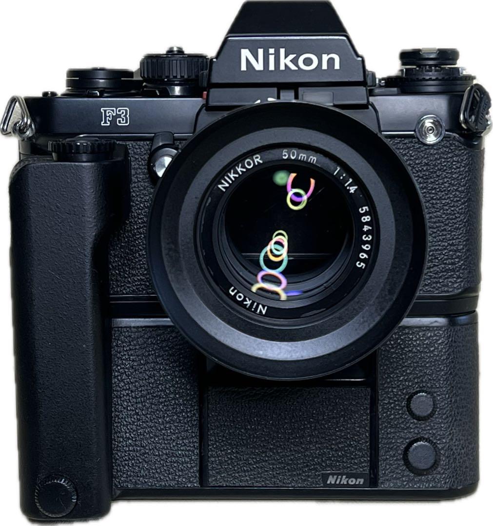 Nikon F3アイレベル+MD-4+NIKKOR Ai-s50mm 1:1.4