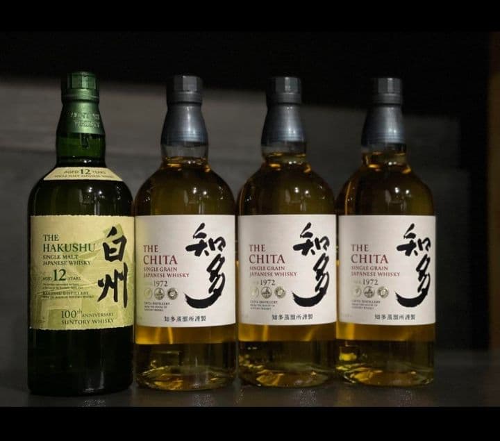 白州12年 1本＆知多 3本