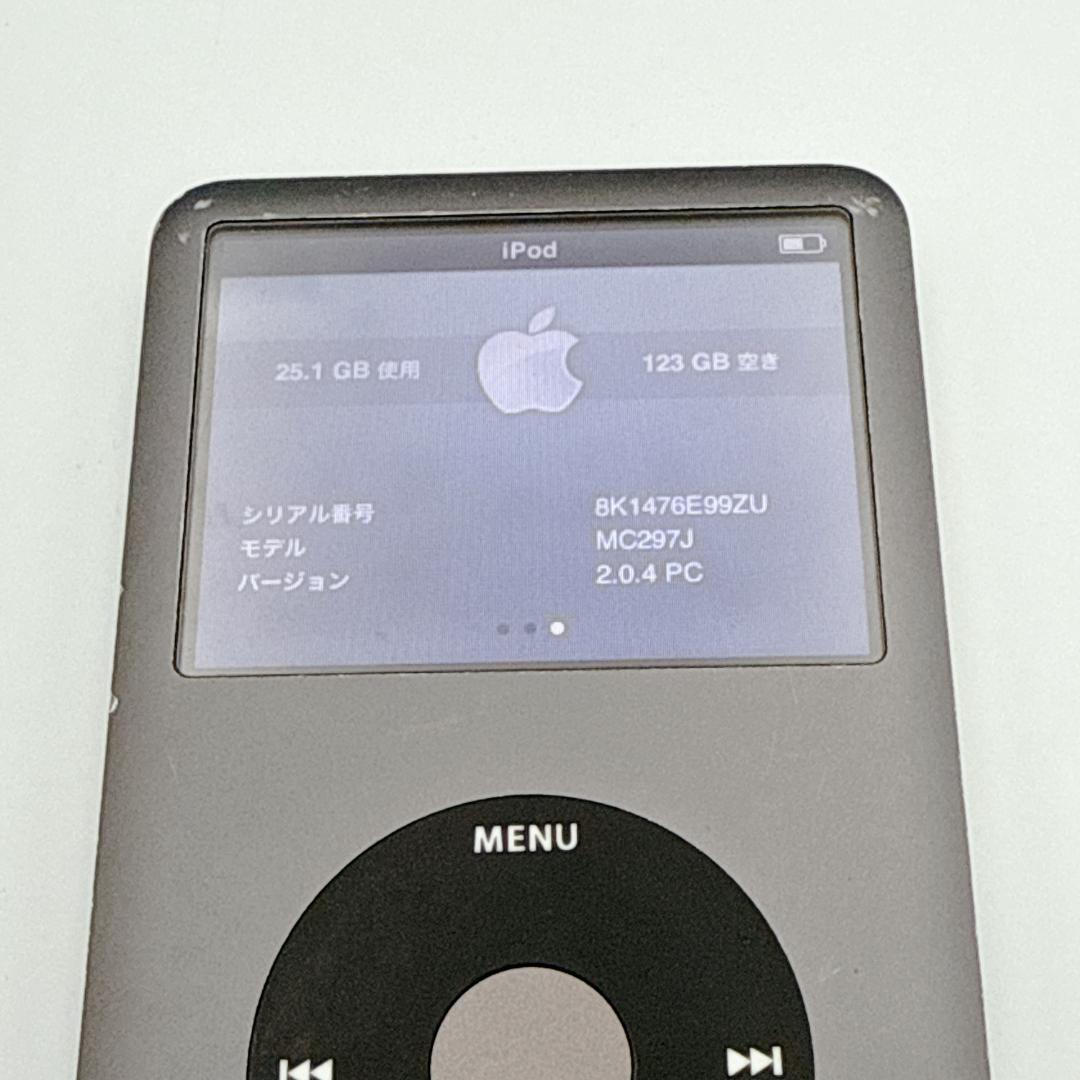 【概ね美品】Apple iPod classic 160GB MC297J/A