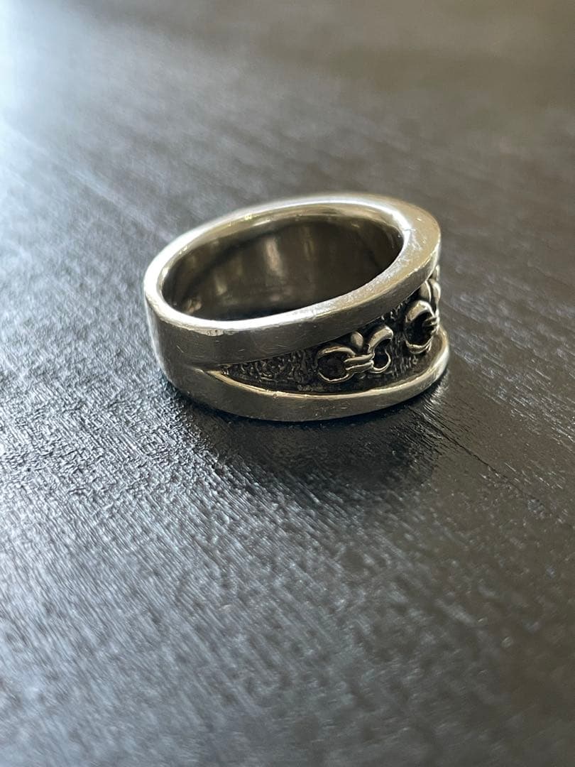 【本日限定特価】U.Sヴィンテージ シルバーリング クロムハーツ好きな方に