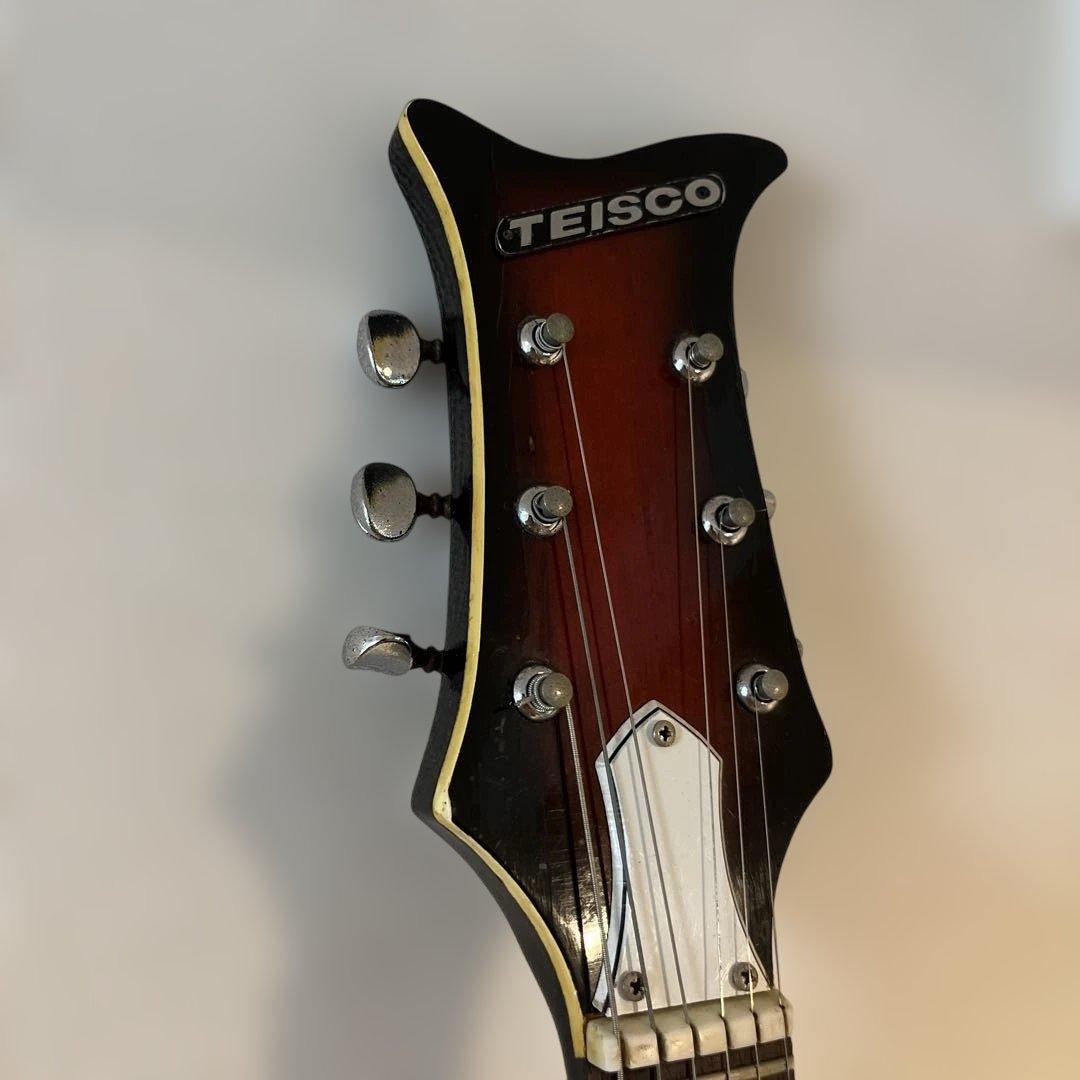 テスコ　エレキギター　ビザールギター　TEISCO　V-2