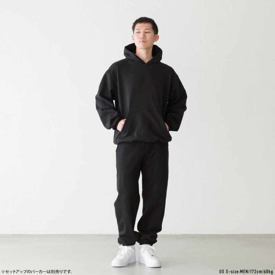 LOS ANGELES APPAREL 黒　セットアップ