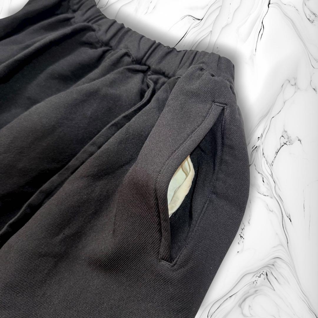 《12AW》COMME des GARCONS ポリ縮 ボリュームスカート 黒