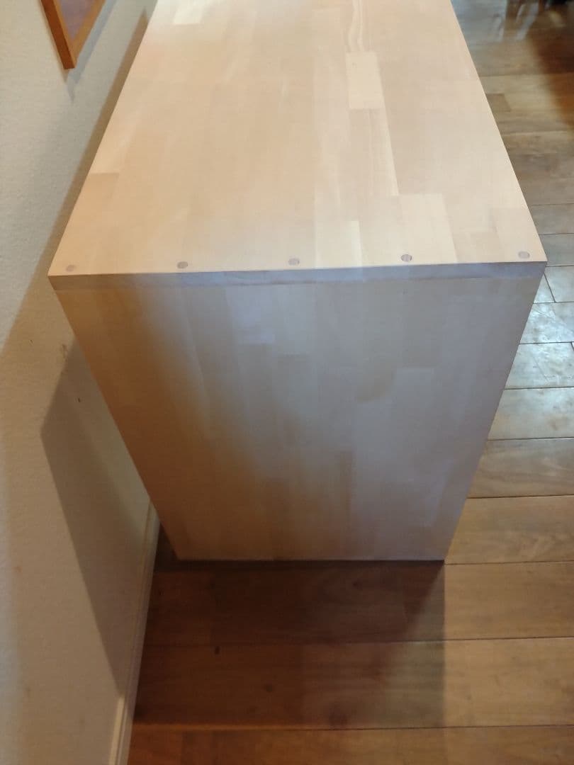 木製　ハンドメイド　オーダー　ロの字　棚　シェルフ　水槽台　テレビボード