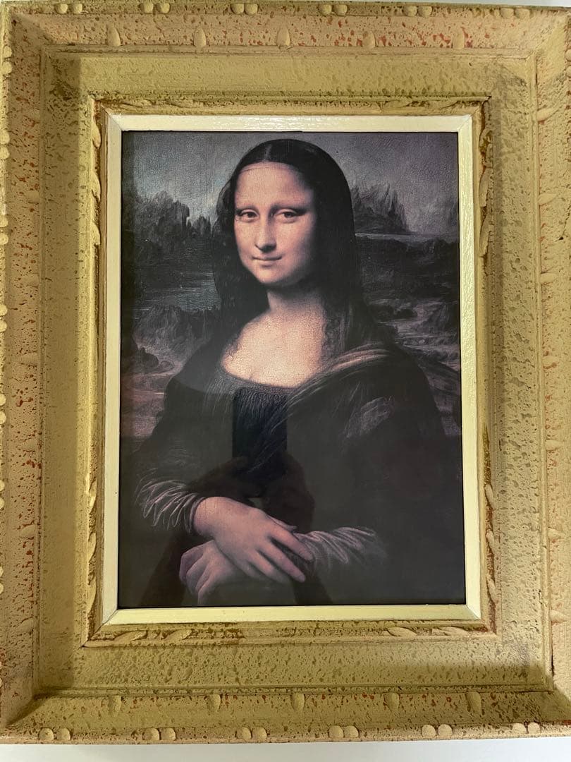 モナリザ額縁付き