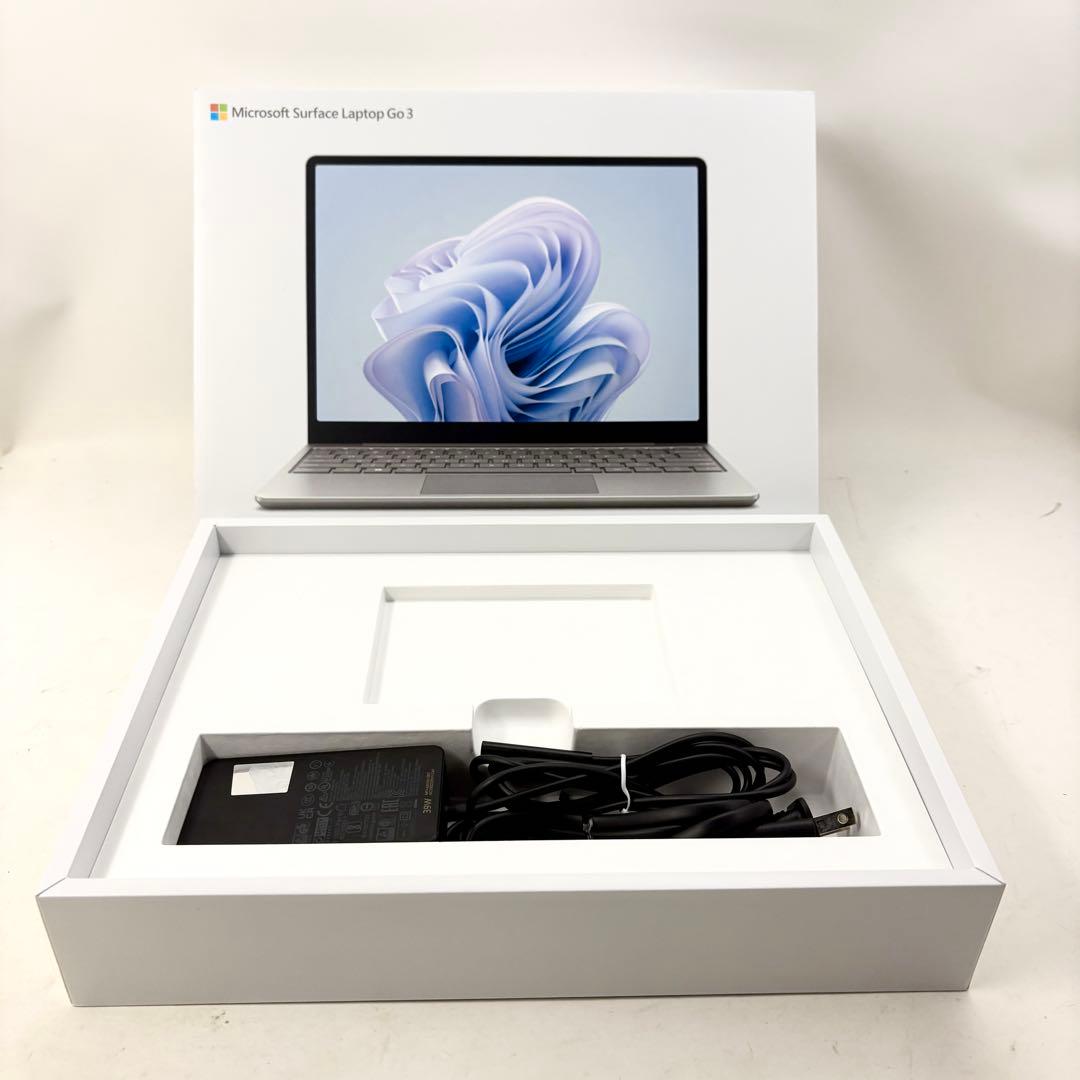 ほぼ未使用の極上品！Surface Laptop Go3 バッテリー良好！