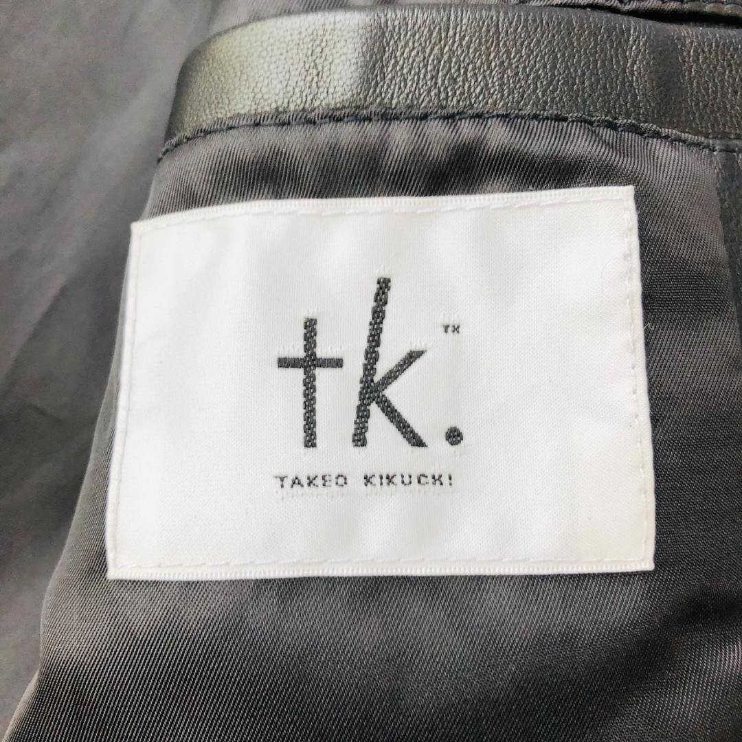 【希少XL】tk.TAKEO KIKUCHI シングルライダース 羊革