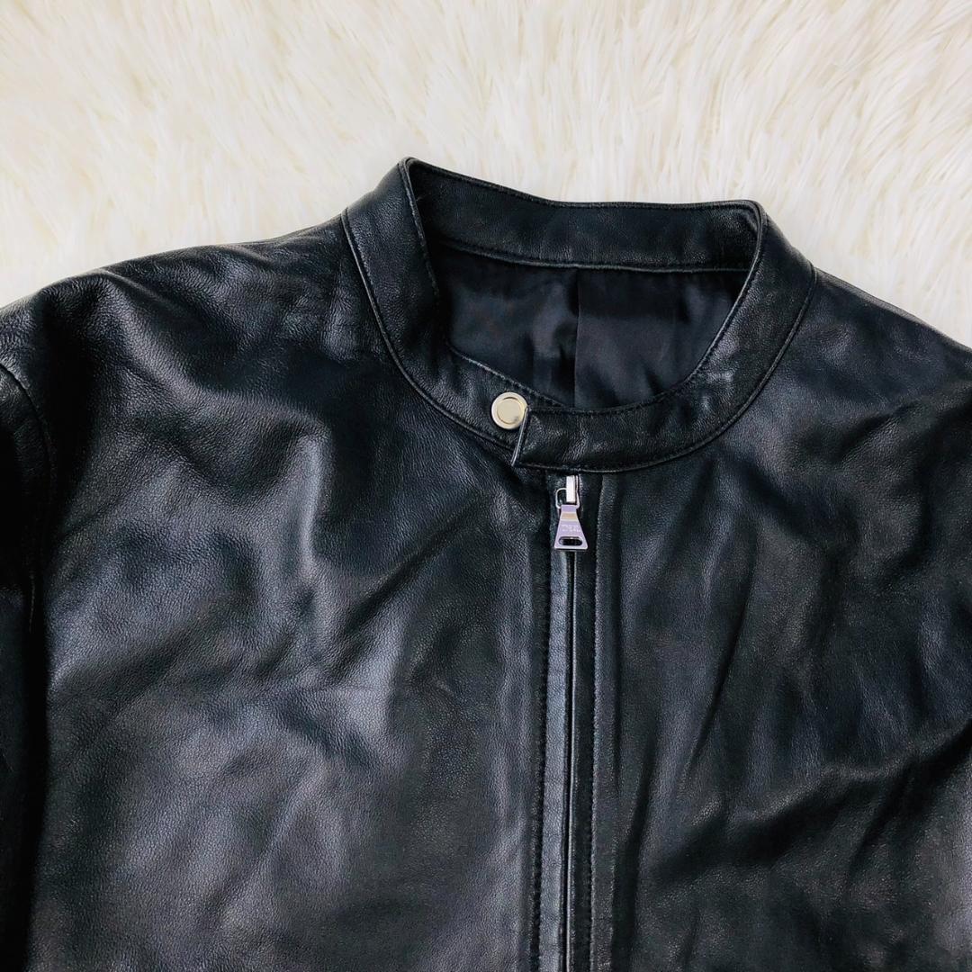 【希少XL】tk.TAKEO KIKUCHI シングルライダース 羊革