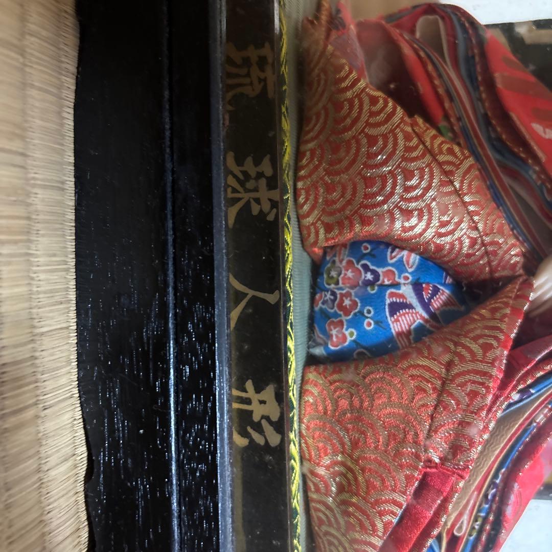 （日本人形）高級琉球木目込人形 男女セット　日本人形沖縄