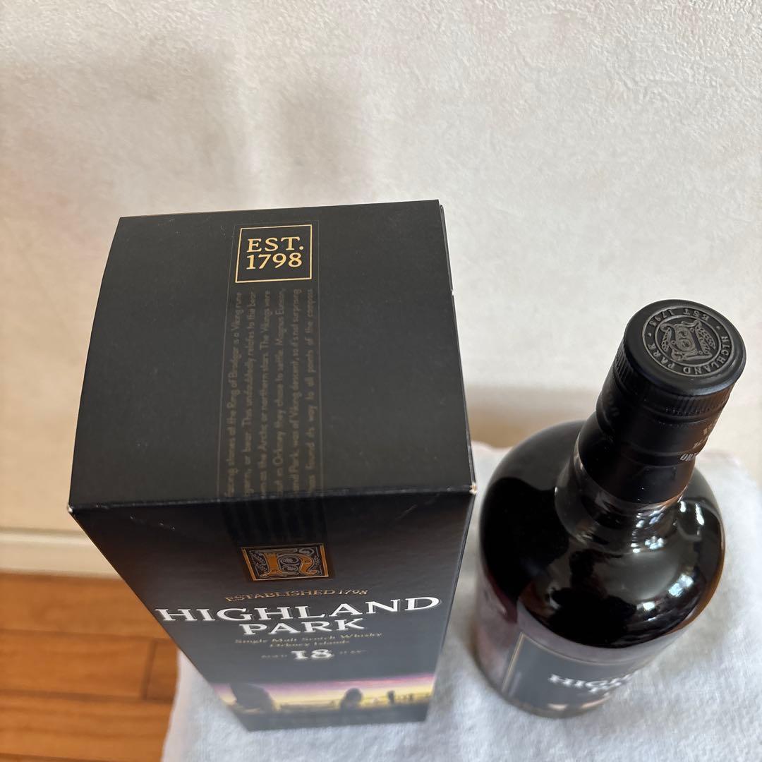 ハイランドパーク18年　オールドボトル　古酒 750ml 43%