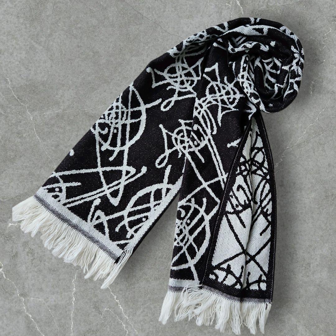 希少☆Vivienne Westwood 大判 マフラー オーブ リバーシブル