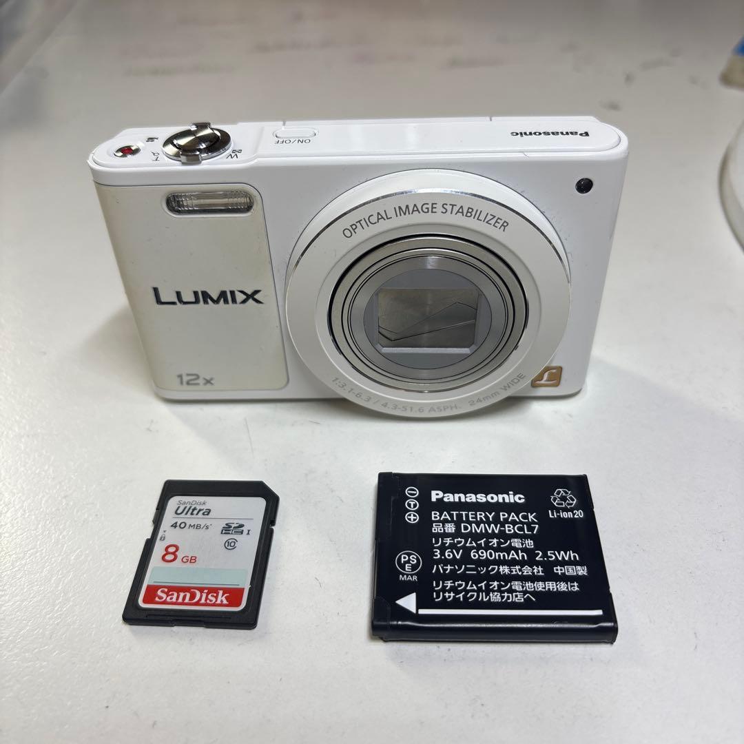 動作確認済 LUMIX DMC-SZ10 コンデジ デジカメ　パナソニック
