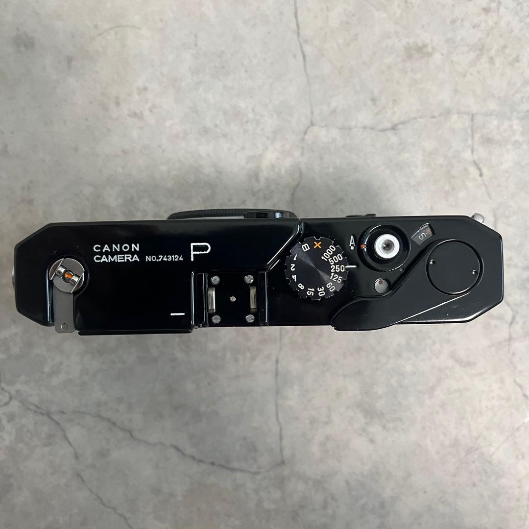 Canon P レンジファインダーカメラ ブラック
