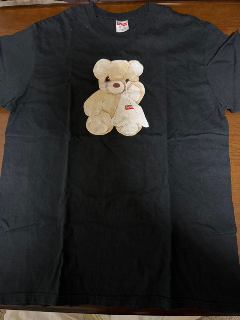 superme bear tee Mサイズ　黒　高評価多数‼️