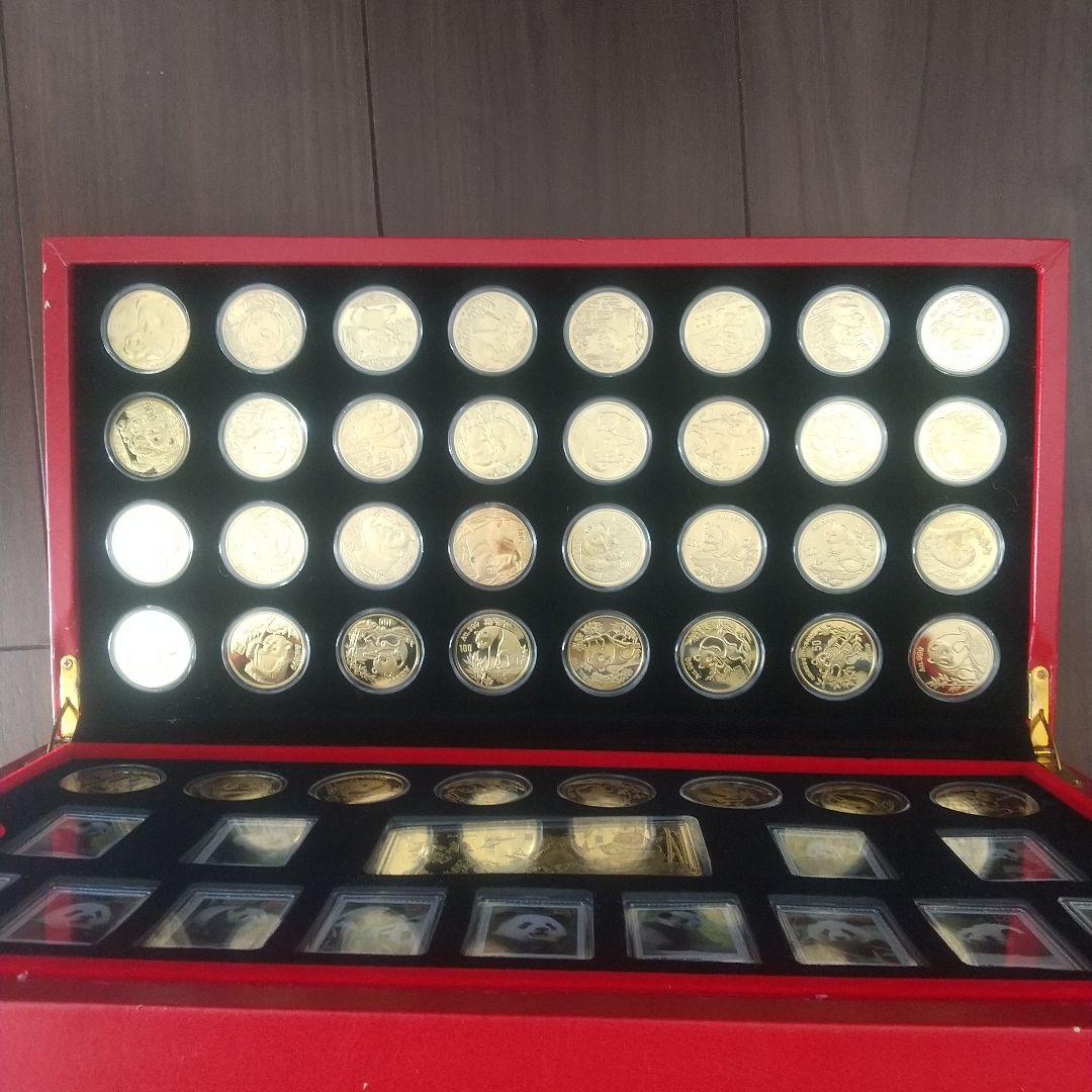 ※【入手困難】中国建国70周年記念/ ジャイアントパンダ /＆切手セット/