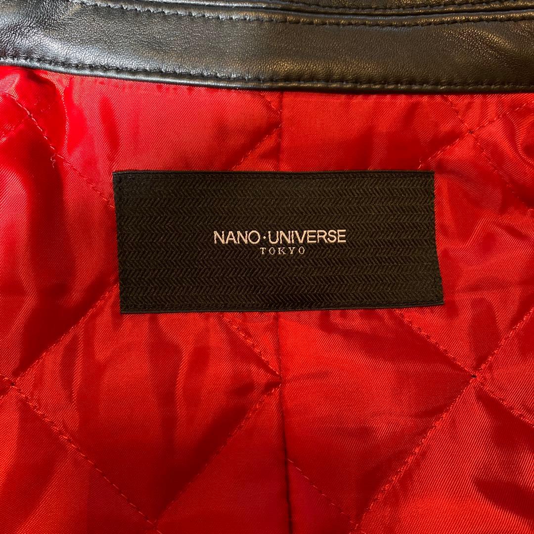 C*4様 NANO-UNIVERSE ブラックレザージャケット