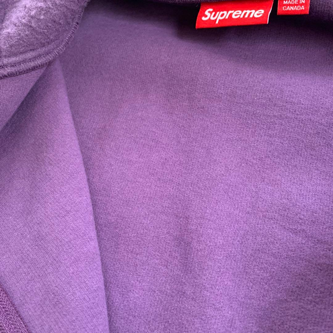 シュプリーム　Pilled Zip Up Hooded Sweatshirt