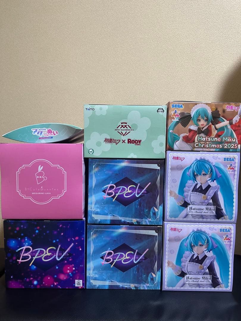 初音ミク フィギュア＋その他　9個　まとめ売り　美少女　アクぬい　巡音ルカ