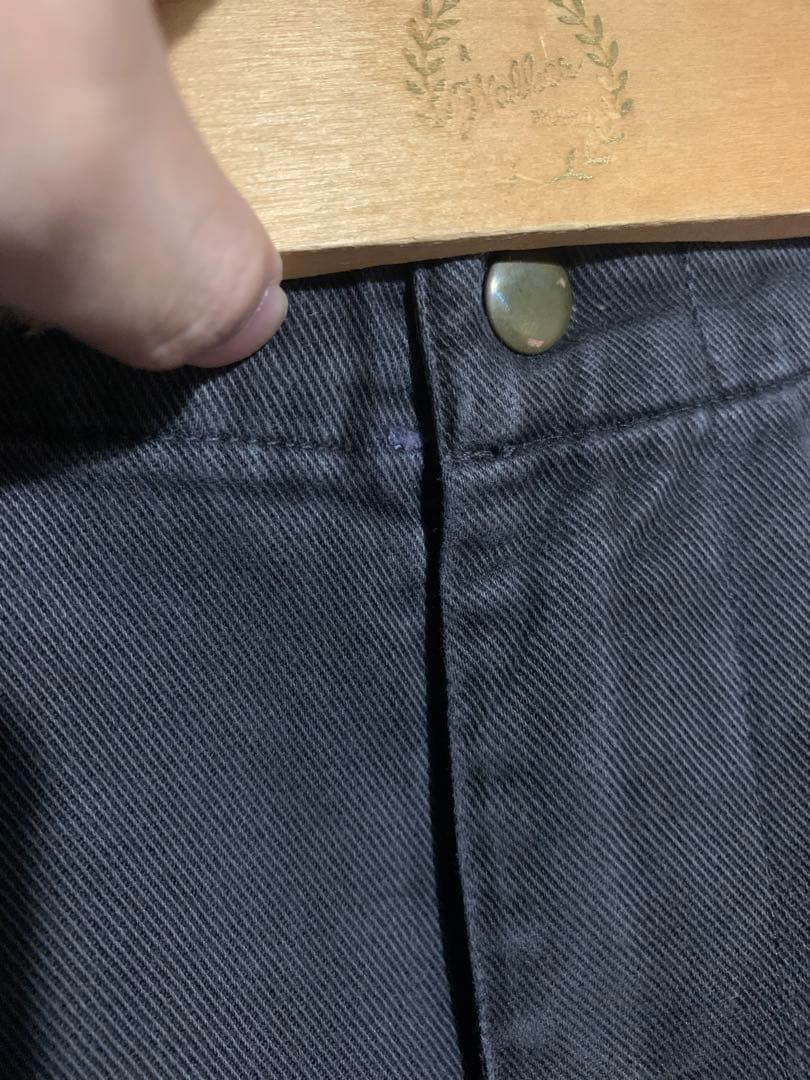 ポロラルフローレン　フリスコパンツ　ブラック　コットン100%