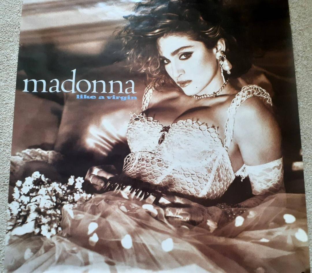 マドンナ　LIKE A VIRGIN　1984年 Warner 非売品 ポスター