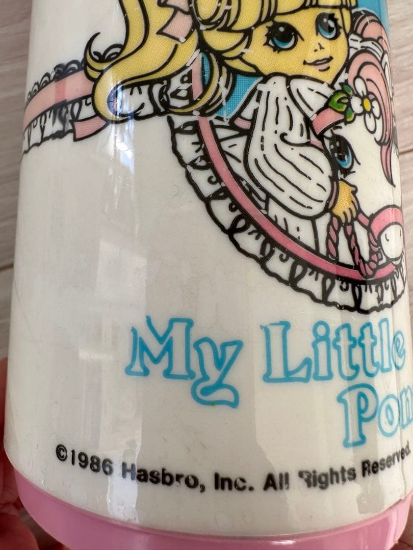 1986年マイリトルポニー 1984年コップ　ヴィンテージ G1ナイルパーチ