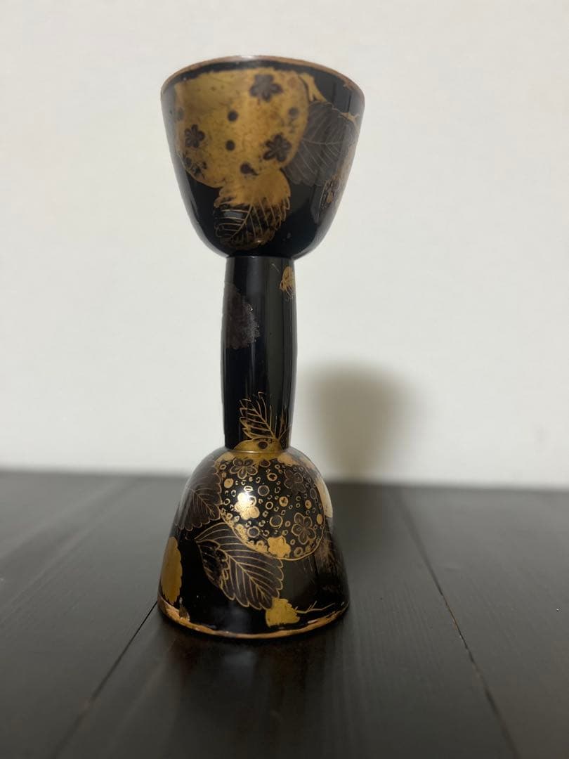 小鼓　胴　紫陽花蒔絵