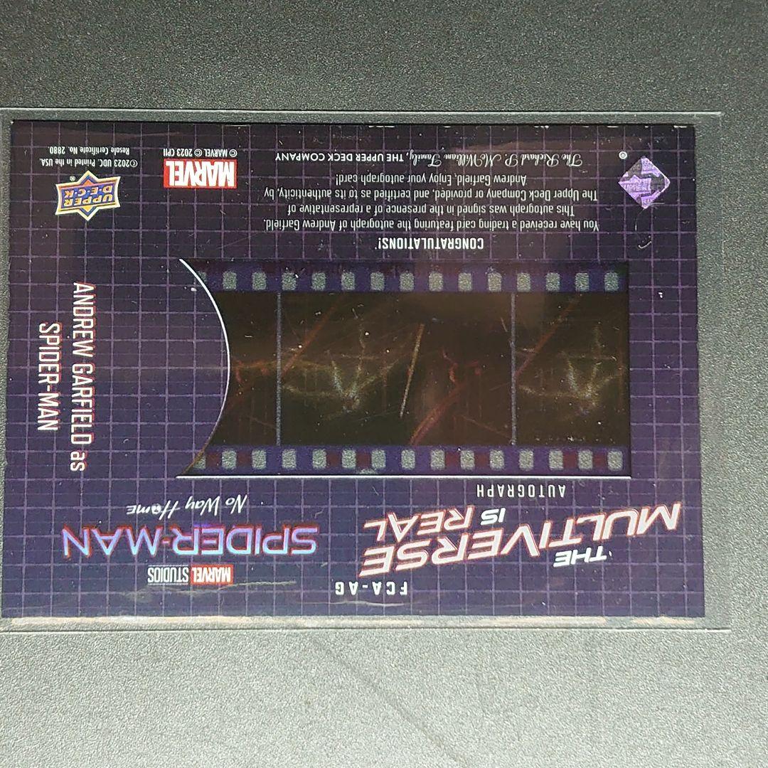 UPPER DECK スパイダーマン ノーウェイホーム サイン カード