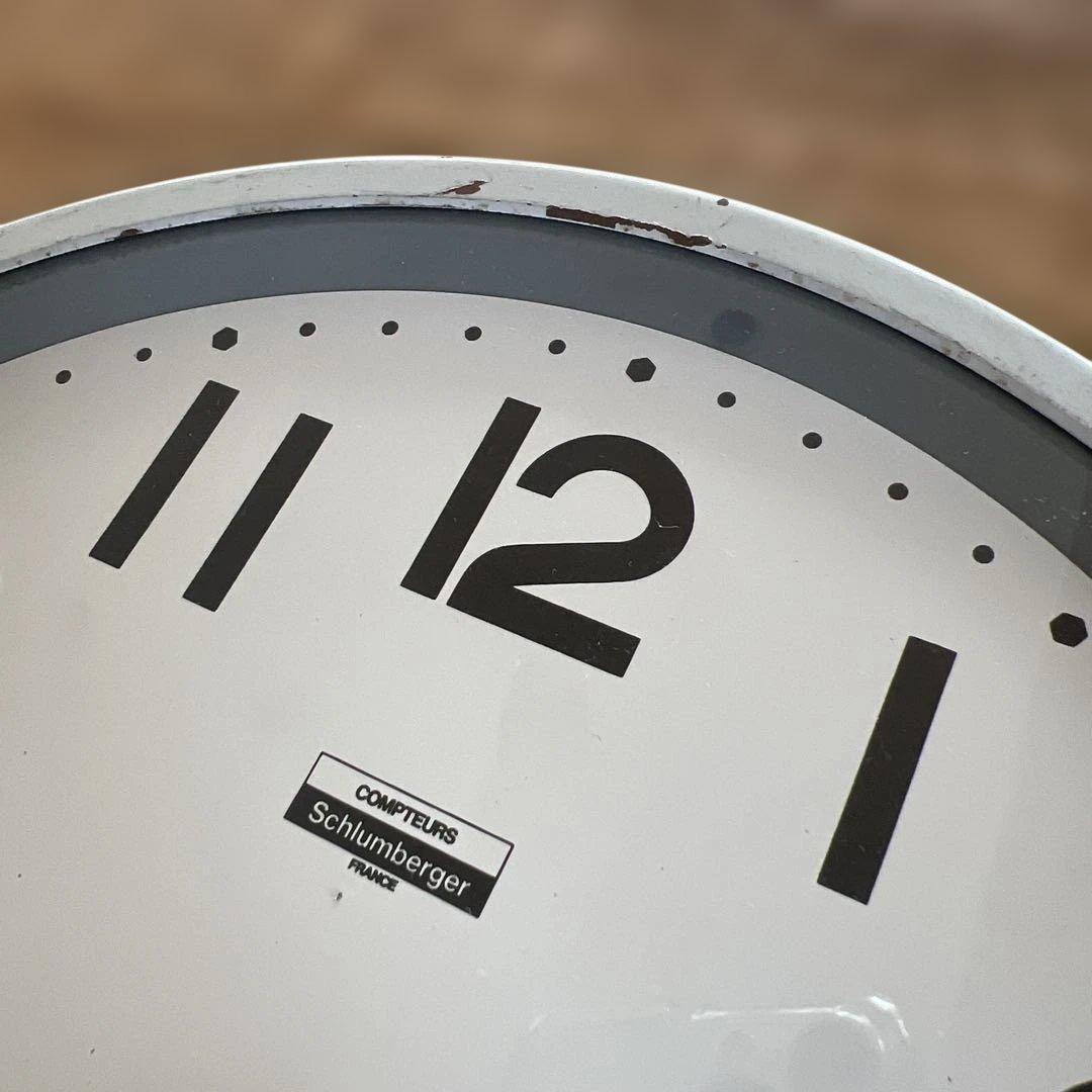 【SKMT 】Schlumbergerフランス アンティーク　時計 壁掛け
