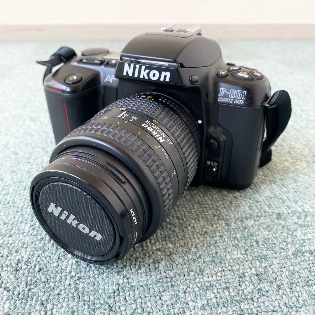 NIKON F-601 カメラ+SB-27スピードライト+COSINA LENS