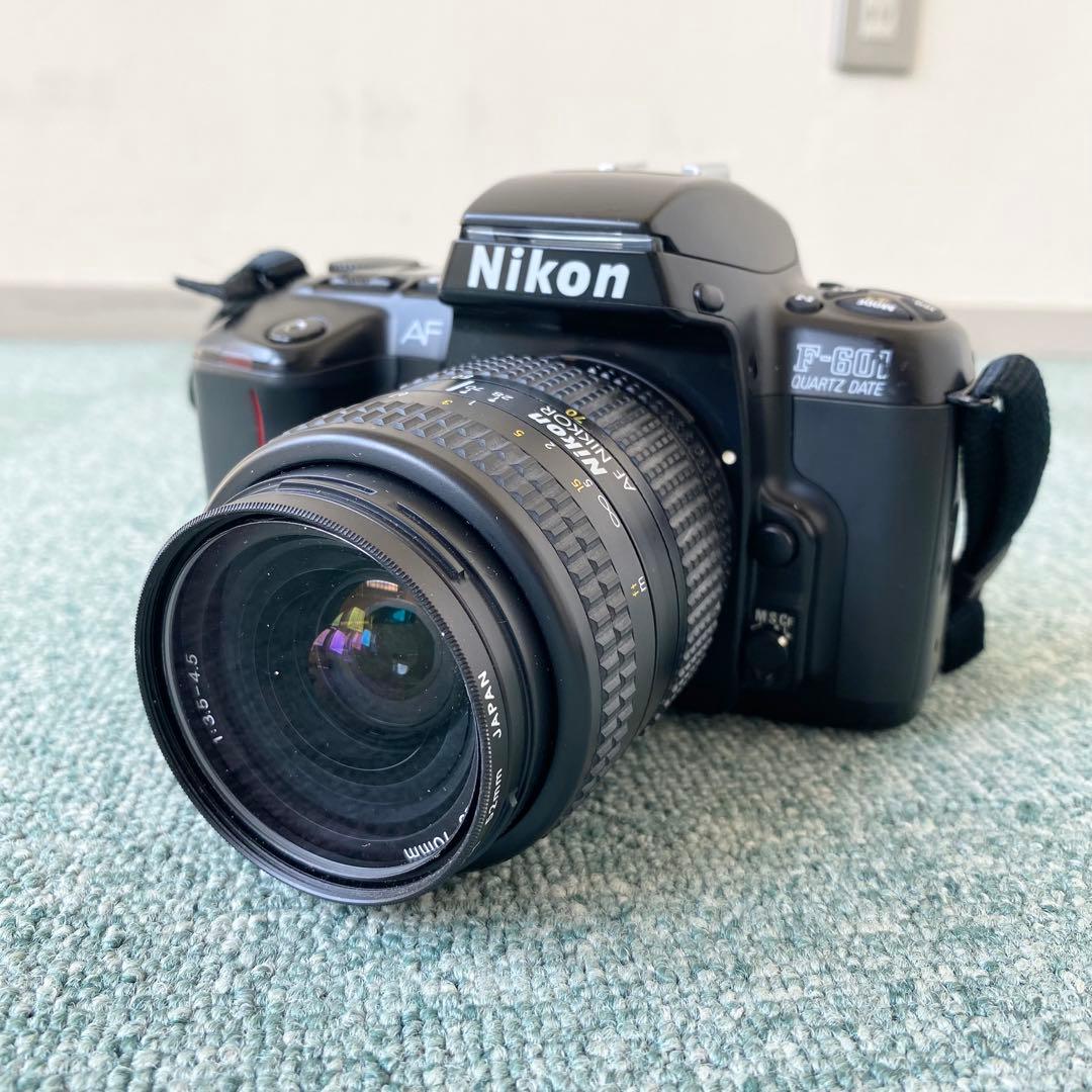 NIKON F-601 カメラ+SB-27スピードライト+COSINA LENS