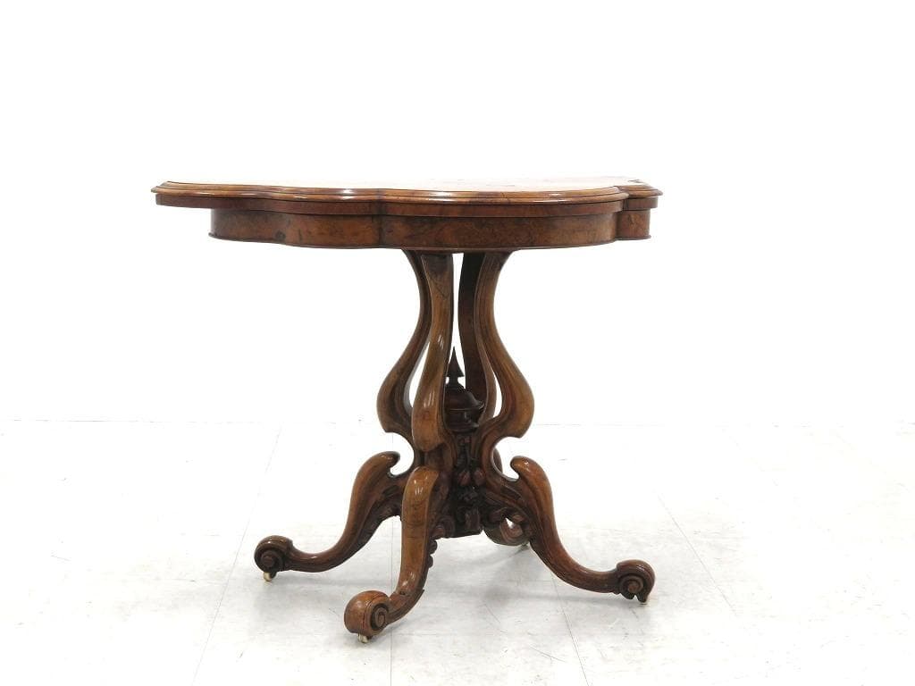 英国　イギリス　アンティーク　コンソールテーブル　ダイニングテーブル　拡張式