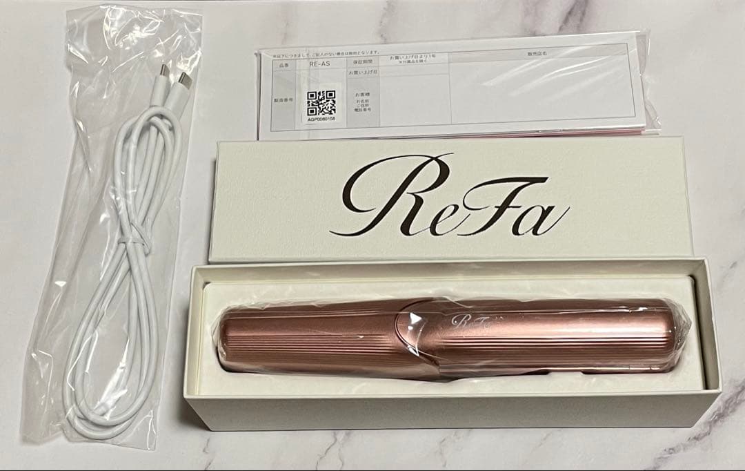 リファ フィンガーアイロン ピンク