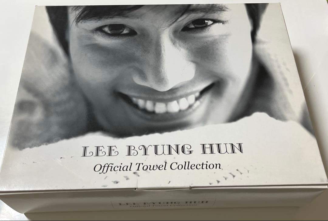 イ・ビョンホンofficialバスタオル 大判タオル